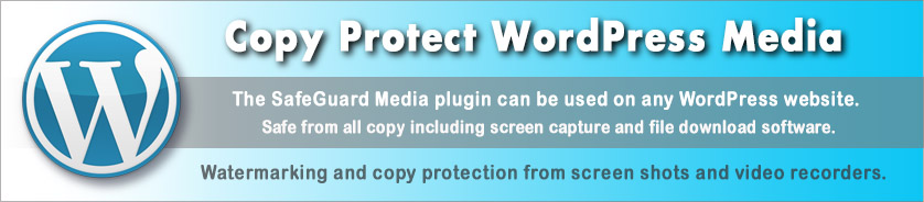 DRM protect WordPress